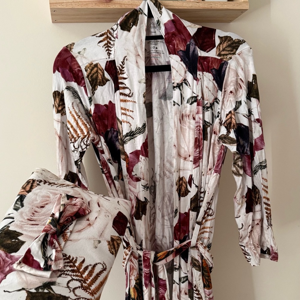 Posh Peanut Postpartum Set - Robe/Swaddle/Headwrap